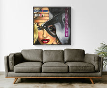 "She Just Can’t Win" by Ryan Franklyn, Oil on Canvas