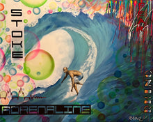 "Wave Of Emotion" by Ryan Franklyn, Mixed Media on Canvas