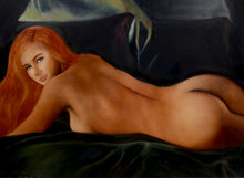 "Sleeping Beauty" by Salomeh Nikzadeh,  Oil on Canvas