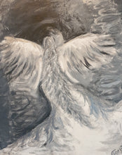 "Light Angel" by Tapp Elisabeth, Acrylic on Canvas