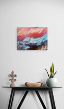 "Burning Sky As Gaia Wept" by Shae Price, Acrylic, Sealed with Resin in Canvas