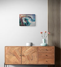 "Beautiful Gaia" by Shae Price, Acrylic, Sealed with Resin in Canvas