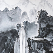 "Aquasource 6" by Shida Rad, Acrylic on Canvas