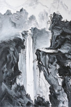 "Aquasource 6" by Shida Rad, Acrylic on Canvas