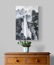 "Aquasource 6" by Shida Rad, Acrylic on Canvas