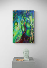 "Ganesha" by Shilpa Lalit, Mixed Media on Canvas