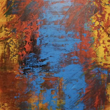 "Vibrational Perception" by Silvia E. Abercrombie, Acrylic on Canvas