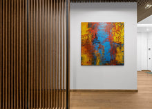 "Vibrational Perception" by Silvia E. Abercrombie, Acrylic on Canvas