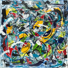 "Corners of My Mind" by  Eugeneia (Gina) Owens-Simmons, Acrylic on Canvas