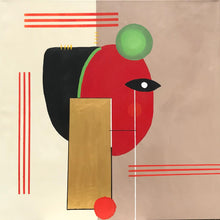 "In Your Face" by  Eugeneia (Gina) Owens-Simmons, Acrylic on Canvas
