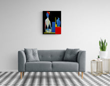 "Model" by Svetlana Bagdasaryan,  Oil - Acrylic on Canvas