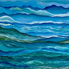 "Rolling Hills" by Sara Stoffmacher, Oil on Canvas