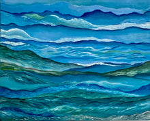 "Rolling Hills" by Sara Stoffmacher, Oil on Canvas