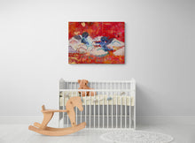"Angel Baby" by Sara Stoffmacher, Mixed Media on Canvas