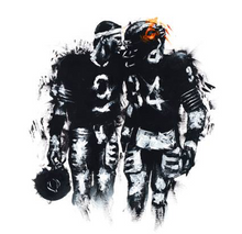 "Warriors"  By Holden Van Howe, Hand Embellished Giclee on Canvas