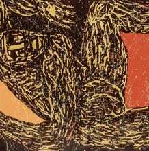 "Displaced-1” By Ritu Dhillon, Mixed Media on Art Paper