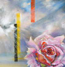 “A Rose to You!” By Georgianna Kralli, Acrylic on Canvas