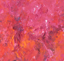 “The Love Affair” By Candace Wilson, Mixed Media on Panel
