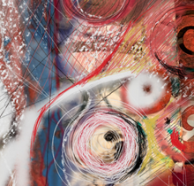 "Invasion of Microstructures" By Basha Maryanska, Print on Acrylic Board