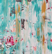 “Work in Progress” By Merina Navarro, Acrylic on Canvas