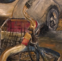 “Ride” By Christine Nelson, Oil on Canvas
