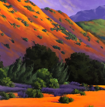 “Canyon Aglow” By Joe A. Oakes, Acrylic on Canvas