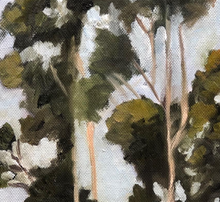 “Kenneth Han Park” By Jodi Pantuck, Oil on Paper