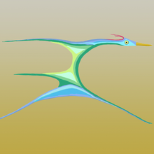 “Flight” By Paul Michael Glaser, Digital Painting on Archival MOAB