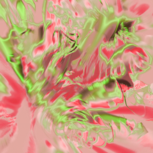 “Electric Blossom” by Irina Vladau, Digital Art and Original Print on Canvas