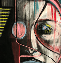 “Untitled 3 “ by Nathon, Pastel & Charcoal on Paper