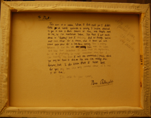 Copy of "A Permanent Image, Once Written, Now Dissolved" By Christina Harrast,  Water-Soluble Oils