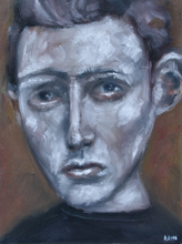 "Manchild" By Rafael Ratto, Oil on Canvas