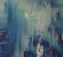 "Number 66" By Reanna Dipaolo, Acrylic Painting