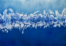 “Reef“ By Alessandro Masera, Plaster and Concrete on Canvas