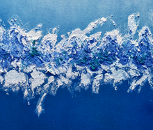 “Reef“ By Alessandro Masera, Plaster and Concrete on Canvas