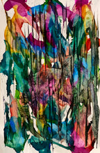 "Every Note, Every Lyric" by Bryant Small, Alcohol Ink on Yupo Paper