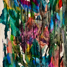 "Every Note, Every Lyric" by Bryant Small, Alcohol Ink on Yupo Paper