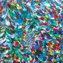“Souls of Celebration” By Alexandra Romano, Acrylic on Wood