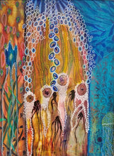 "Sea Creatures" by JoJo Collins, Acrylic on Canvas