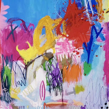 "Libido is My Creative Energy" by Tatiana Carvalho, Mixed Media on Canvas