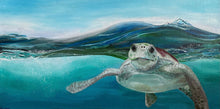 "Sea Turtle" by Ted Smith, Acrylic on Canvas