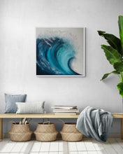 "Wave" by Cristina Torres, Acrylic and Texture on Canvas
