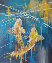 "Free Swiminng" by Tanya Vasilenko, Acrylic on Canvas