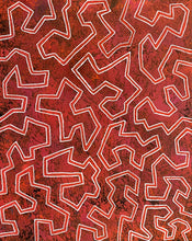 "One Line Leads To Another" by Taylines, Mixed Media On Canvas