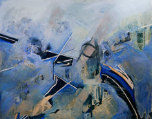 “The Power” By Adi Zur, Mixed media & Oil on Board