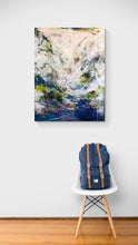 "Winterscape III" by Elizabeth Brandstater, Encaustic on Wood
