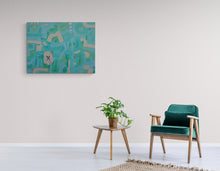 "Dreamland" by Julia DiCambio, Mixed Media on Canvas