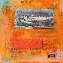 “Universe #75” By Jenny Bulthuis, Mixed Media on Museum Clay Board