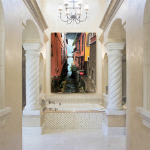 “Varenna Alley Rain” by William Myers, Photograph on Fine Art Aluminum