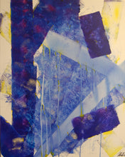 "Viewed 3x, Pulled Apart, and Rejoined" By Christina Harrast, Acrylic on Canvas